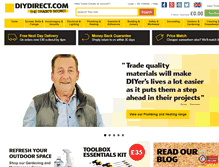 Tablet Screenshot of diydirect.com